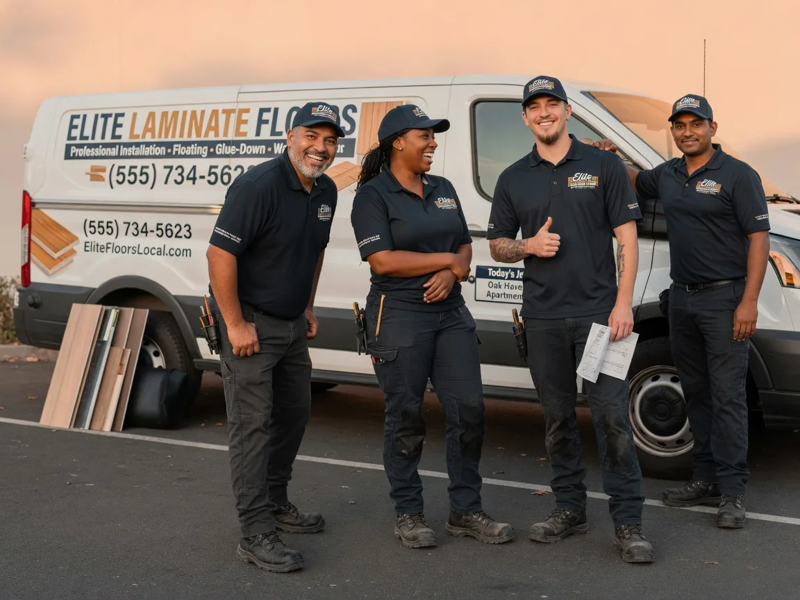 Laminate flooring installation company in Oxford, MI